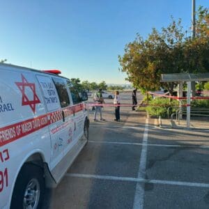 צעיר נהרג באירוע ירי ביגור 1/7/26 (צילום: תיעוד מבצעי מד״א)