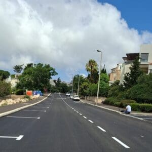 מהפכת הכבישים בחיפה: עשרות רחובות ישוקמו בהשקעה של 70 מיליון ש״ח 1/7/26 (צילום: ראובן כהן, דוברות עיריית חיפה)