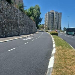 מהפכת הכבישים בחיפה: עשרות רחובות ישוקמו בהשקעה של 70 מיליון ש״ח 1/7/26 (צילום: ראובן כהן, דוברות עיריית חיפה)