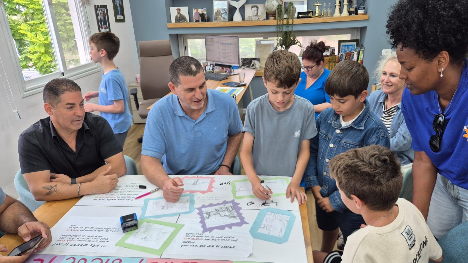 תלמידי בית ספר משעולים בעתלית הובילו יוזמה להקמת גן משחקים מכיל 2/7/26 (צילום: דוברות המועצה)