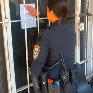המשטרה הוציאה צווי סגירה לעסקים בנשר ובדאלית אל-כרמל 7/7/26 (צילום: דוברות המשטרה)