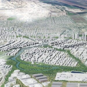 המועצה הארצית אישרה קידום מתחם 2 בשיקום מפרץ חיפה 7/7/26 (צילום: מינהל התכנון)