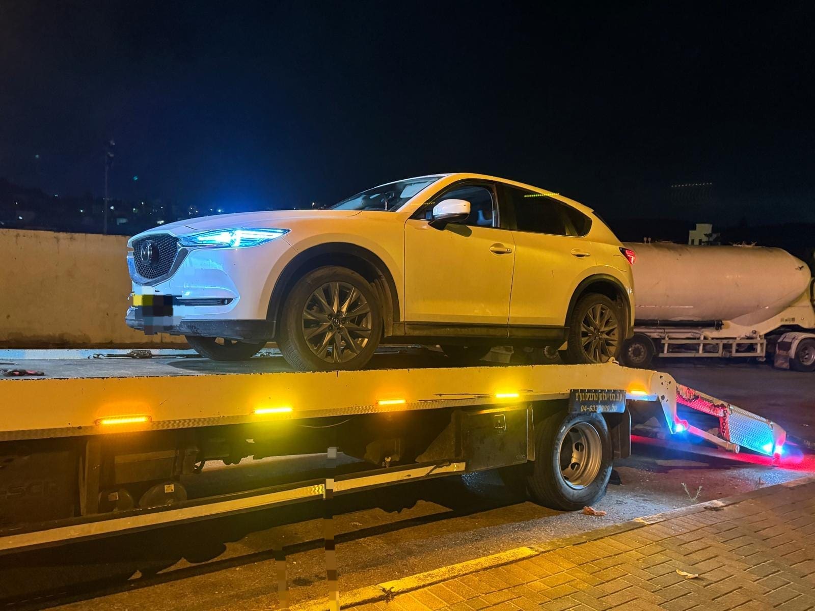 12 כלי רכב נתפסו בחיפה והקריות בגין חובות מס של 16 מיליון שקלים - הודעה משותפת לדוברות המשטרה ולדוברות רשות המיסים 9/7/26 (צילום: דוברות המשטרה)