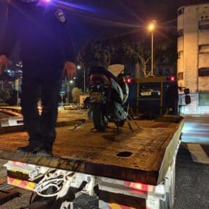 12 כלי רכב נתפסו בחיפה והקריות בגין חובות מס של 16 מיליון שקלים – הודעה משותפת לדוברות המשטרה ולדוברות רשות המיסים 9/7/26 (צילום: דוברות המשטרה)