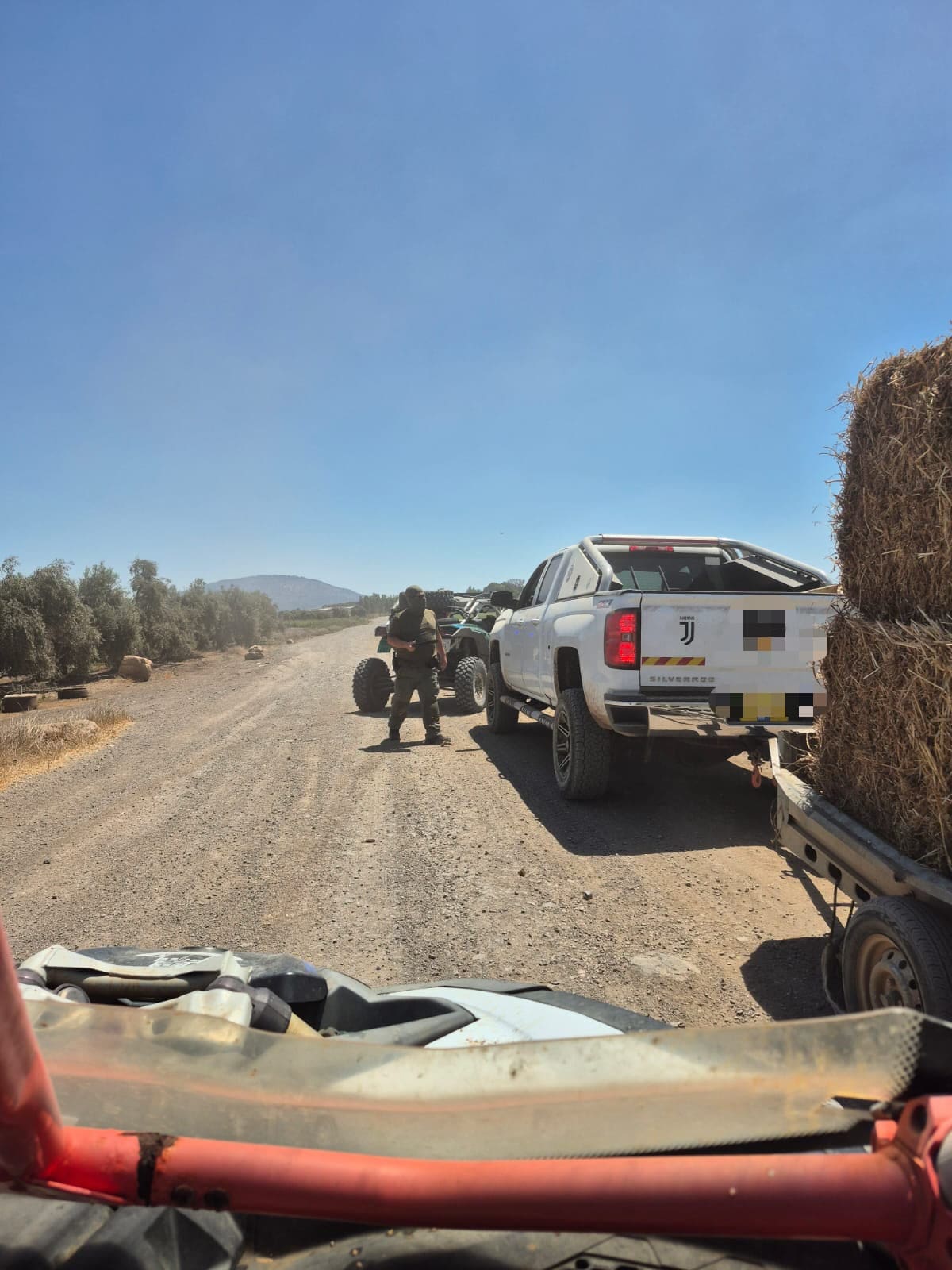 מבצע ״ירוק נודד״ של מג״ב צפון: 72 דוחות תנועה ו-34 רכבים הורדו מהכביש 12/7/26 (צילום: דוברות המשטרה)