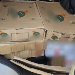 עובד מטבח נתפס חשוד בגניבת מאות ק״ג של בשר ודגים מבסיס צבאי – מצ״ב תיעוד 13/7/26 (צילום: דוברות המשטרה)