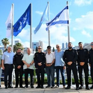 מטה חדש ליחידת השיטור המקומי ״עוז״ נחנך בחיפה – מצ״ב תיעוד 14/7/26 (צילום: דוברות המשטרה, דוברות עיריית חיפה)