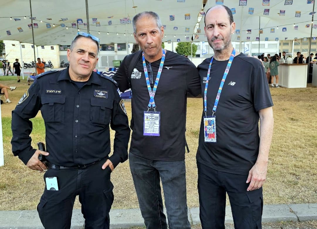 חוויות מהמירוצים: רץ המרתון האהוד חגי פנקר השתתף בתחרויות הריצה במכביה ה-25 (צילום: באדיבות חגי פנקר)
