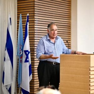 מפגש סוער בעיריית חיפה בנושא תוכנית ״מורדות גולדה״ 18/7/26 (צילום: ראובן כהן, דוברות עיריית חיפה)