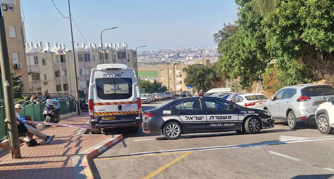 חסימה משטרתית בעיר נשר לצורך סילוק מטען חבלה - 19 ביולי 2026 (צילום: חנה יריב)