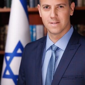 דוד עציוני, יו"ר איגוד ערים חיפה לביוב, היוצא (צילום: מיכה בריקמן)