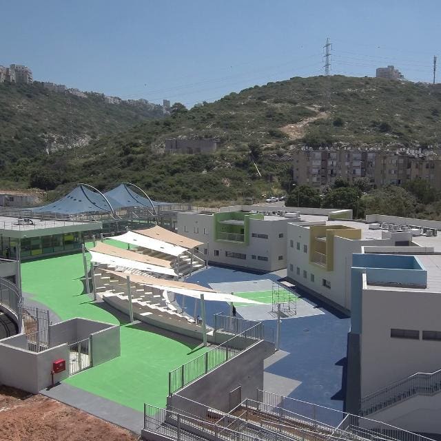 לראשונה בחיפה: מסלול אנתרופוסופי בחטיבת הביניים רמת הנשיא 22/7/26 (צילום: ראובן כהן, דוברות עיריית חיפה)