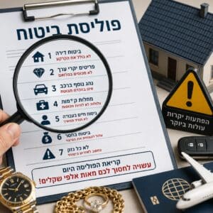 ביטוח(צילום: יעקב רובChat GPT)