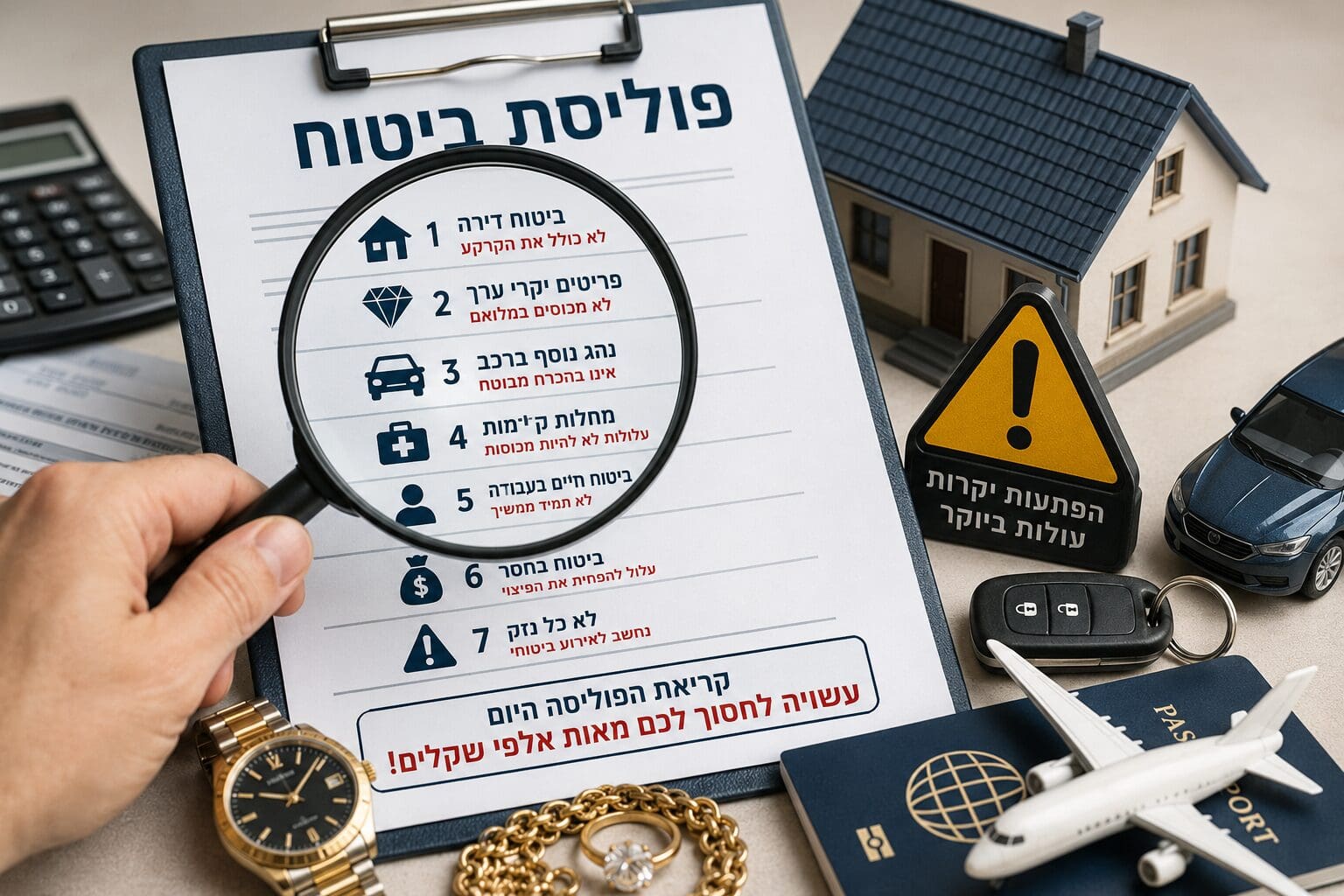 ביטוח(צילום: יעקב רובChat GPT)