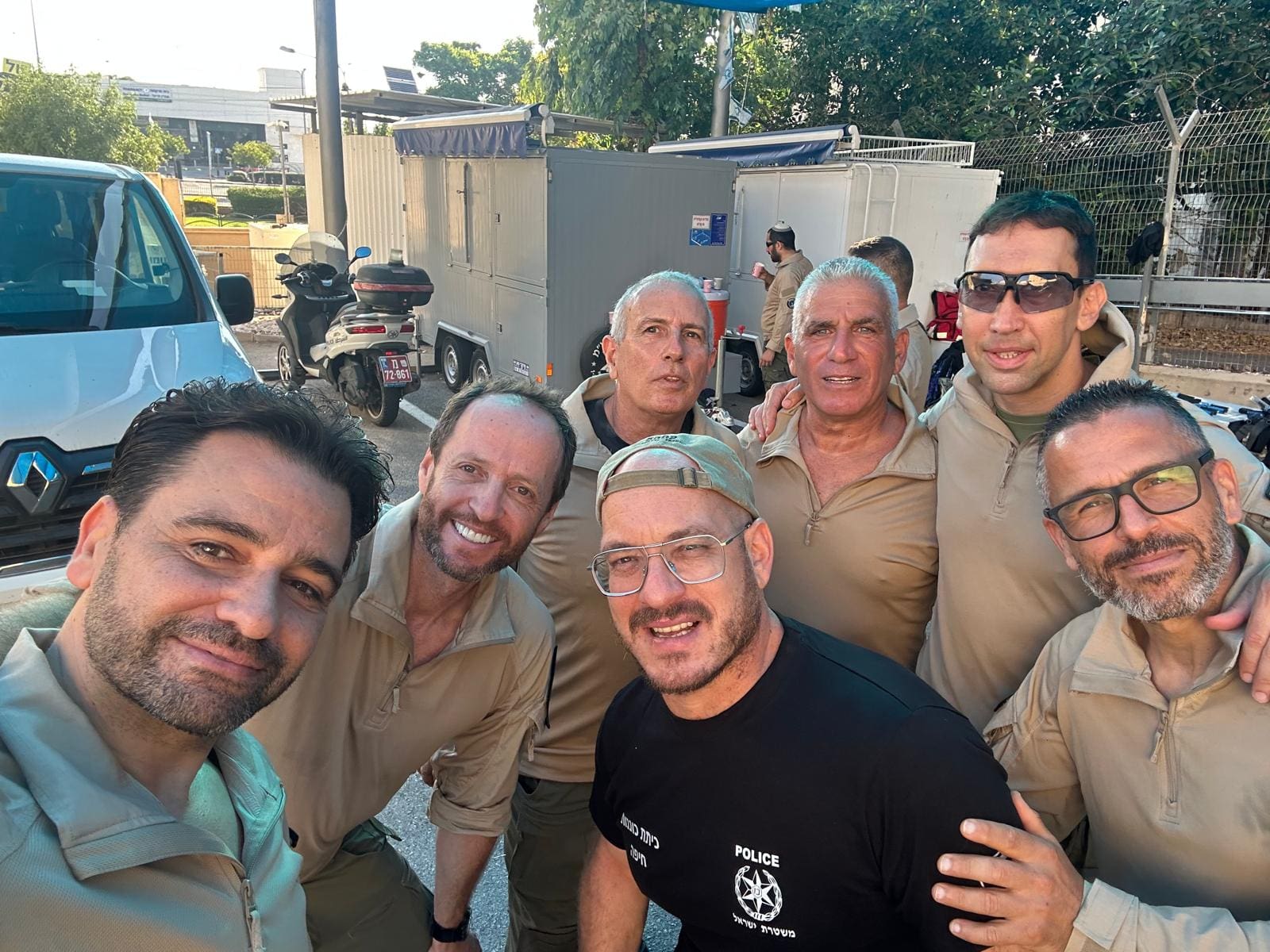 כיתת הכוננות של שכונת רמות בחיפה (צילום: אריאל כץ)