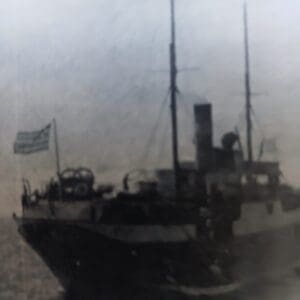 נוסטלגיה – פרשת טביעת ספינת "אגוז" ב- 10 לינואר 1961 ספינת אגוז (צילום: אלבום פרטי)