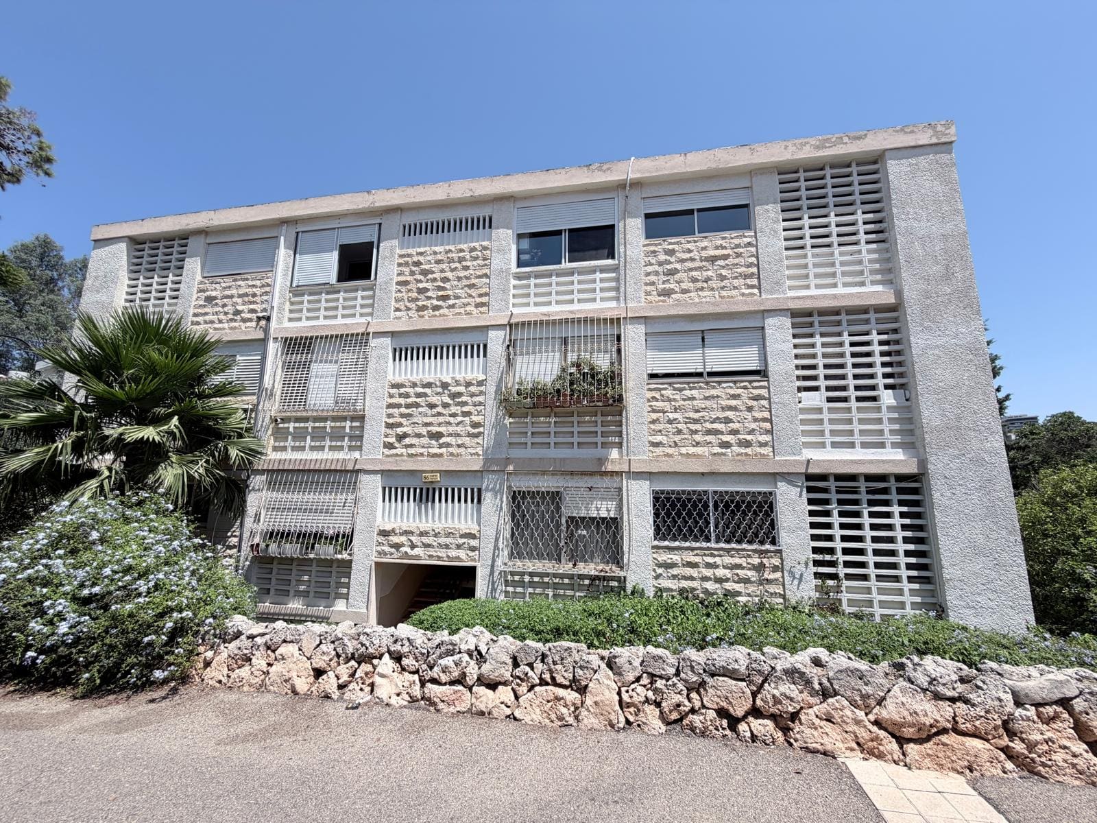 רחוב שושנת הכרמל - אחד הבניינים שהגיש בקשה לקראת תמ"א