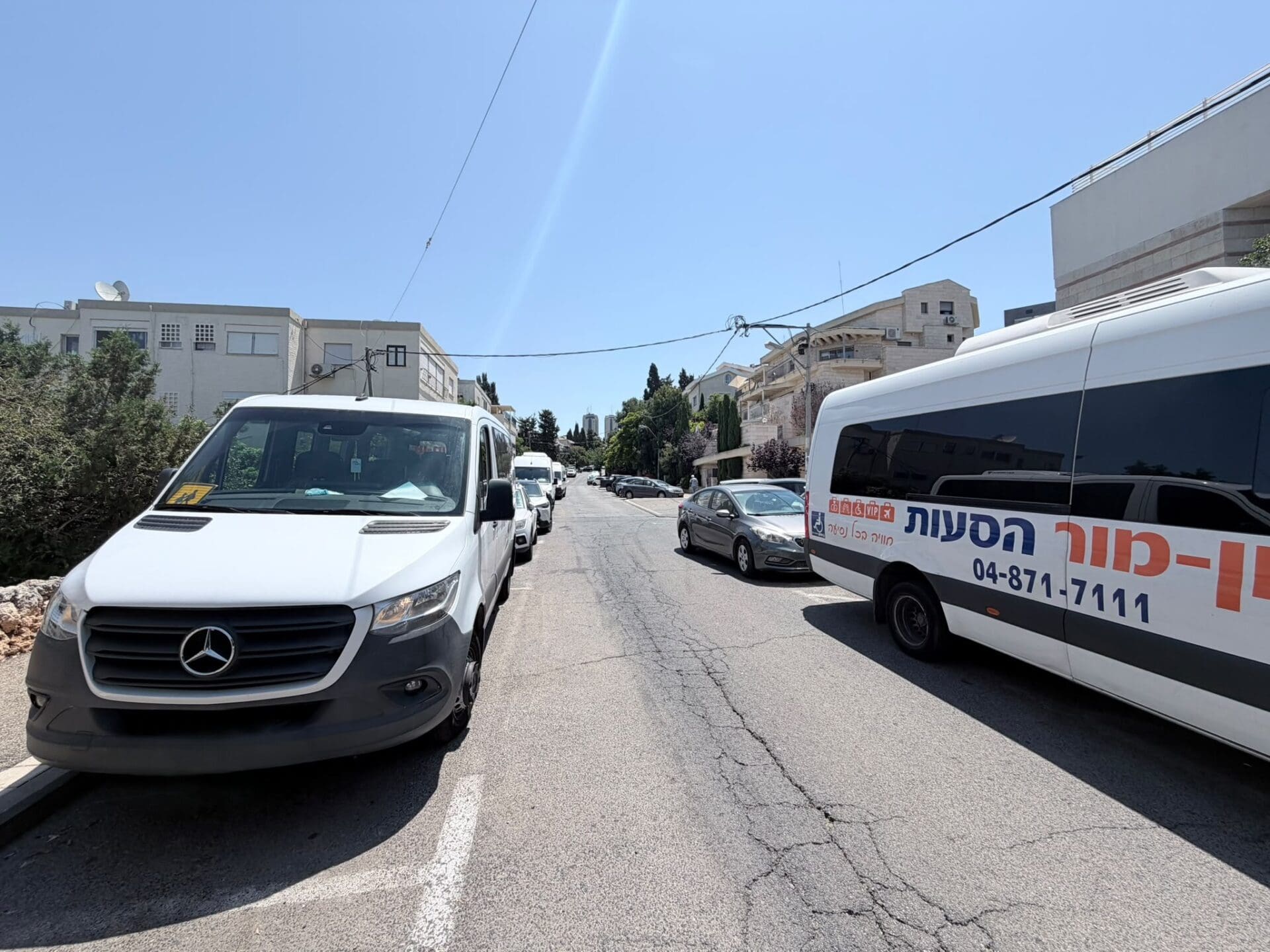 רחוב שושנת הכרמל (צילום: מיכל גרובר)