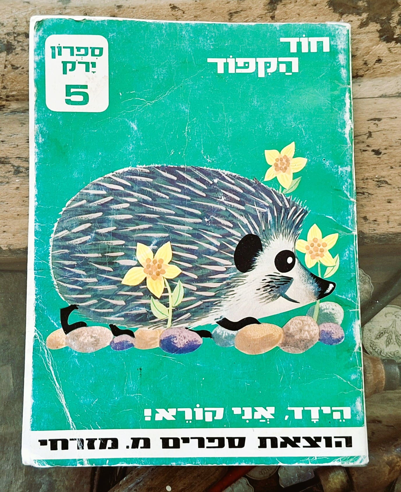 בבית יעל חסיס ואמנון באום - הספרון חוד הקיפוד (צילום: רחלי אורבך)