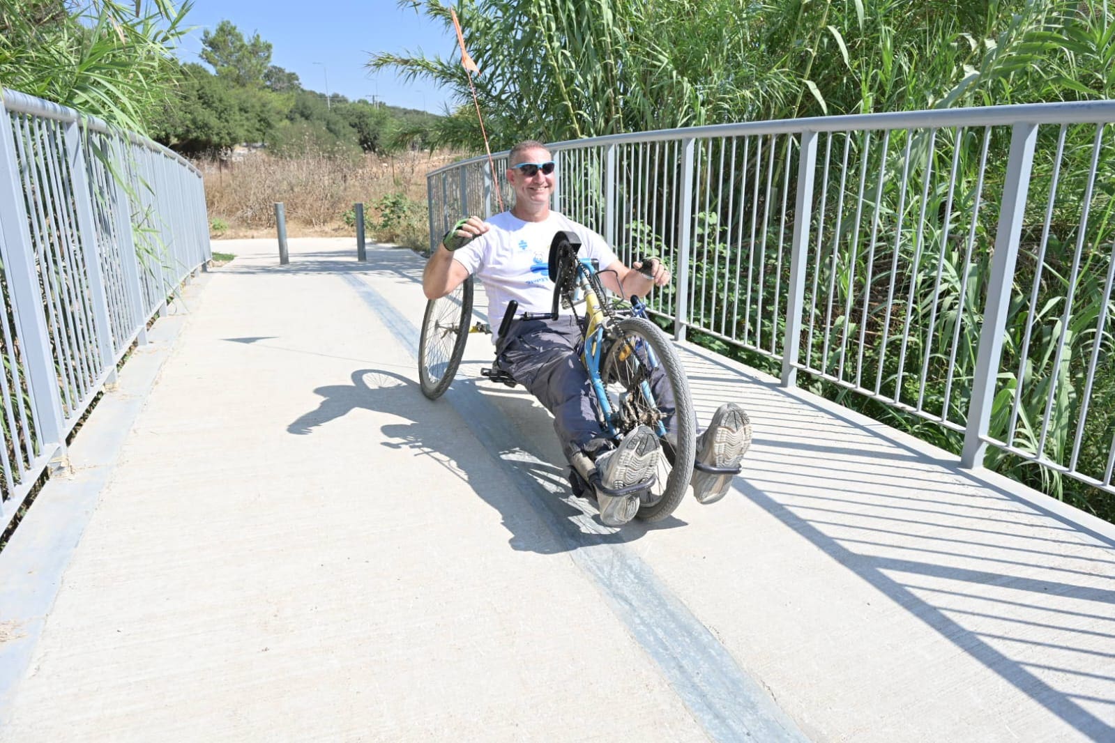 קק״ל חנכה את שביל נחל ציפורי הנגיש בעמק יזרעאל 9/8/26 (צילום: מיכאל חורי)