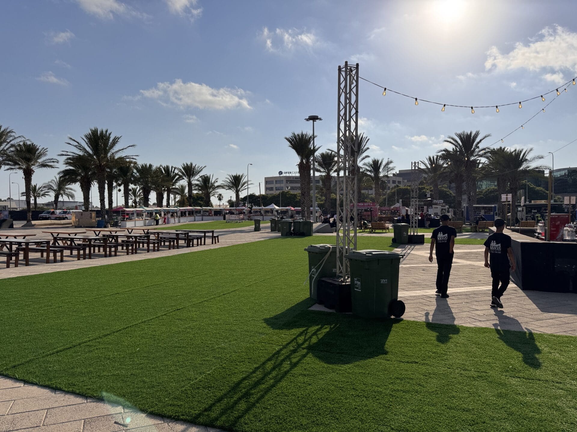 פסטיבל האוכל של חיפה יצא לדרך: שלושה ימים של חגיגה קולינרית ענקית בסמי עופר 11/8/26 (צילום: חי פה-TV)