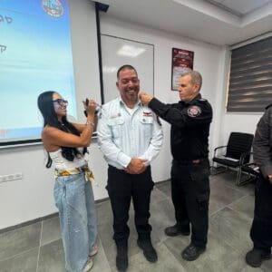 דרגות חדשות למפקד תחנת קריות ולסגנו בטקס מרגש 13/8/26