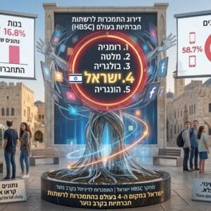 ישראל במקום הרביעי בהתמכרות לרשתות: הגיע הזמן לאימון דיגיטלי