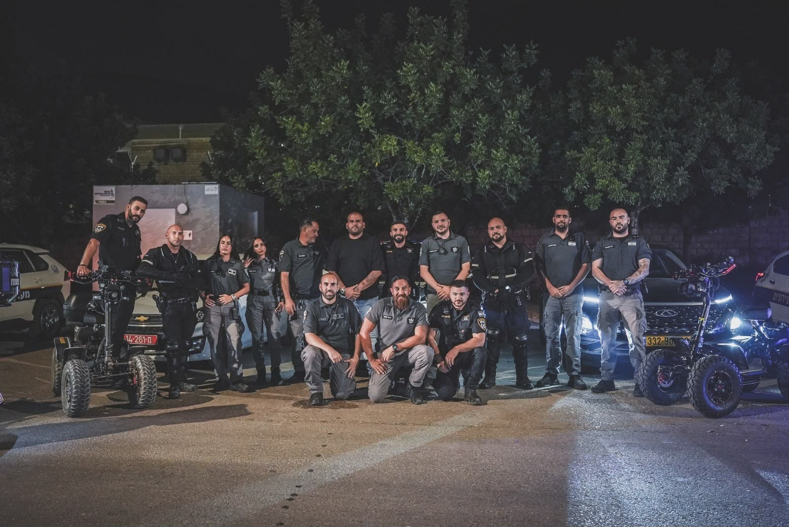 מבצע אכיפה נרחב בטירת כרמל: כ-200 נבדקו ונרשמו עשרות דוחות 23/8/26 (צילום: דוברות עיריית טירת כרמל)