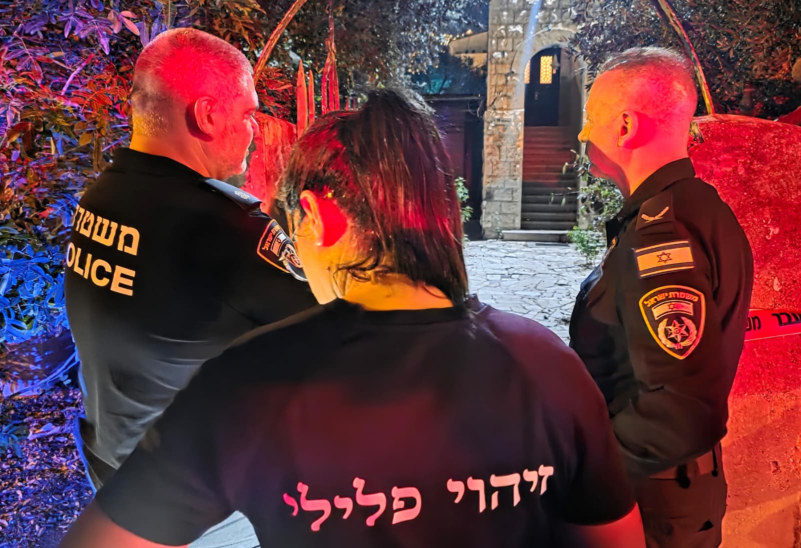ממצאי החקירה באירוע הירי בחיפה (צילום: משטרת ישראל)