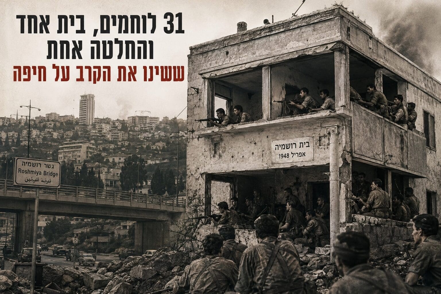 רושמיה ( צילום: יעקב רוב + בינה מלאכותית)