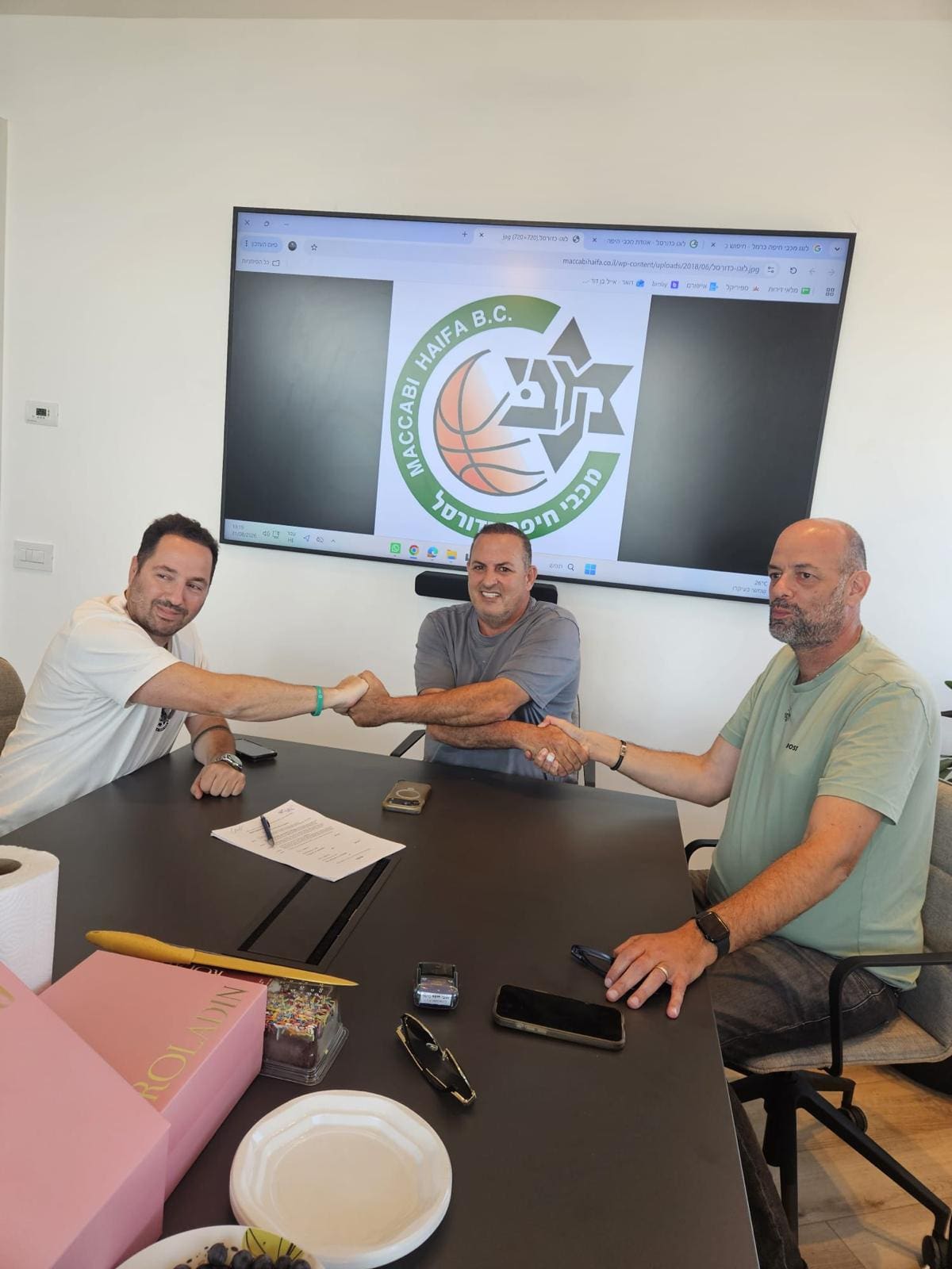 שי קלאוזנר רכש את קבוצת הבוגרים של מכבי חיפה כדורסל 31/8/26
