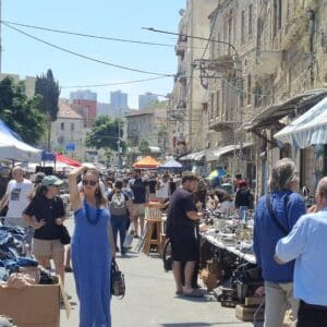 שוק הפשפשים חיפה (צילום: סמר עודה כרנתינג'י)