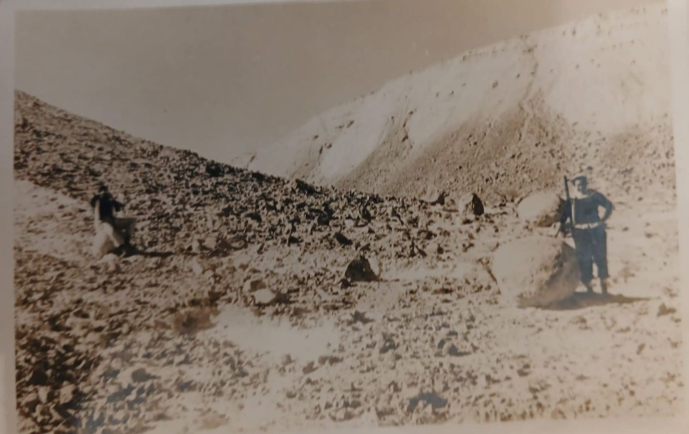 במשלט (צילום: יהודית יחזקאל גלילי - אלבום פרטי)