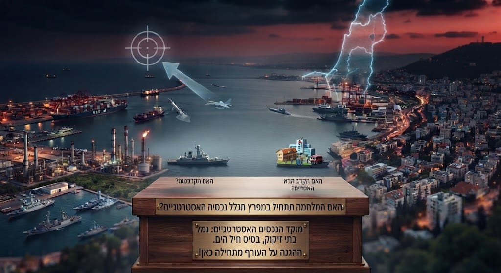 התקפה על חיפה( צילום: יעקב רוב Chat GPT)