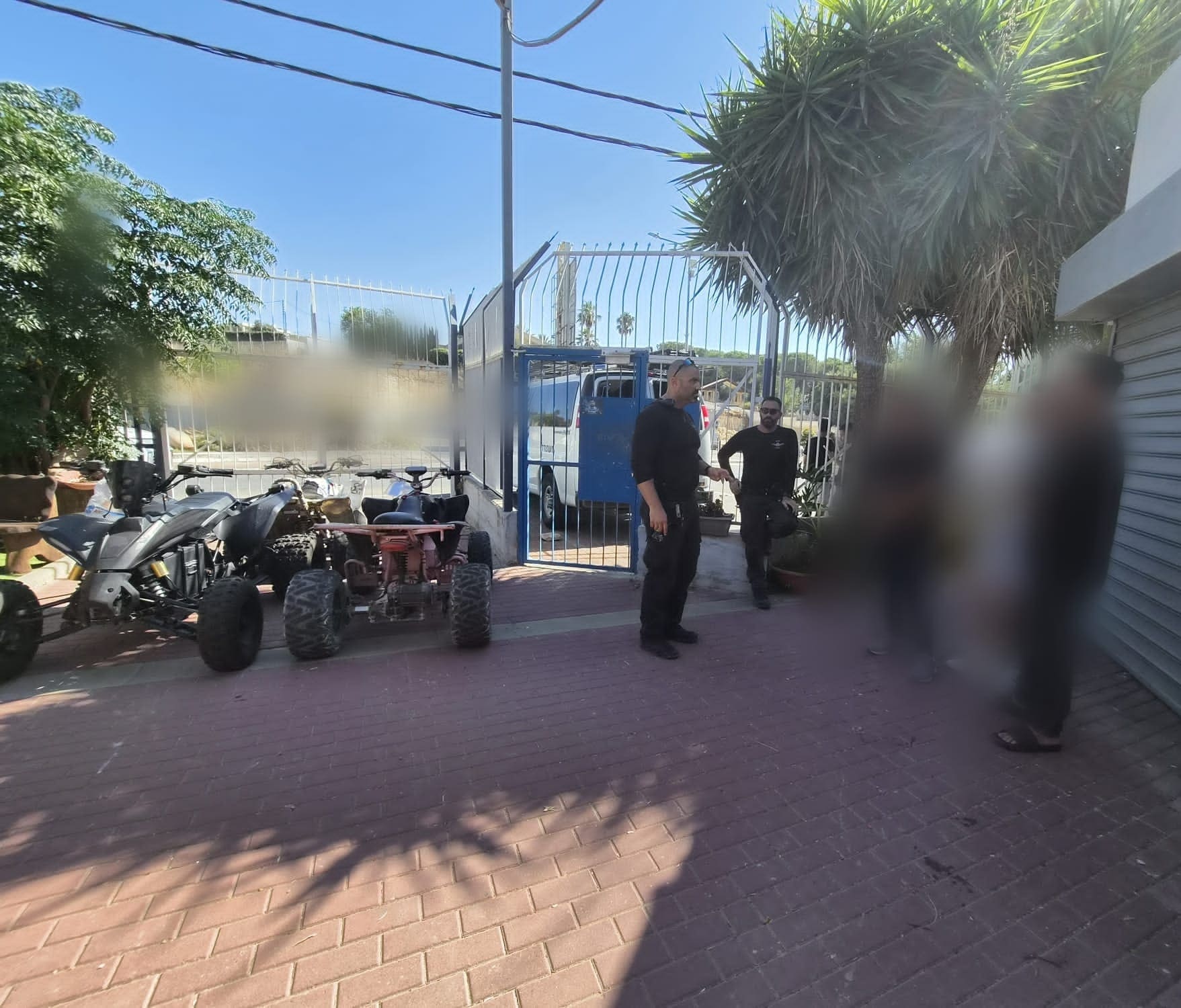 טרקטורונים פרוצים ואופנוע מסוכן הורדו מהכביש במבצע אכיפה ברכס הכרמל - מצ״ב תיעוד 9/9/26 (צילום: דוברות המשטרה)