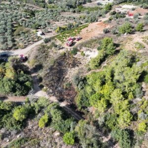 שרפת יער פרצה בפארק הכרמל במהלך יום הכיפורים שרפת יער פרצה בפארק הכרמל במהלך יום הכיפורים - דוברות כבאות והצלה לישראל | מחוז חוף 22/9/26 (צילום: כבאות והצלה לישראל)