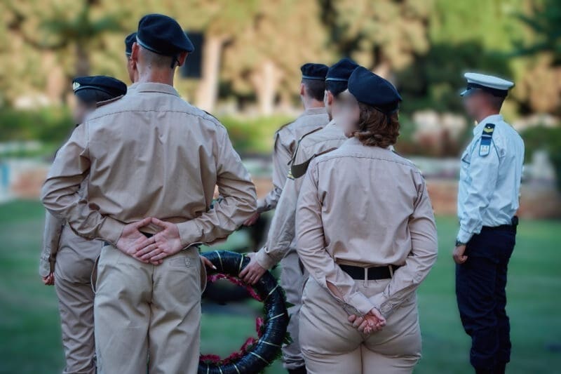 טקס האזכרה לחללי מלחמת יום כיפור בחיפה 2026 (צילום: שרון לייבל)