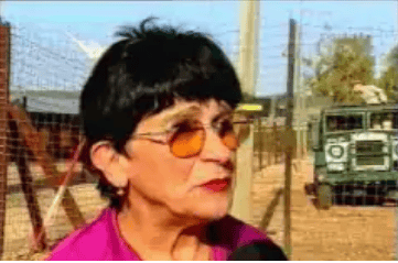 יהודית יחזקאל גלילי במחנה המעפילים בעתלית (צילום:פרטי)