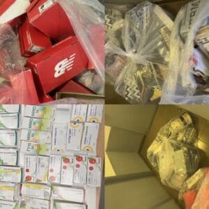 פעילות מבצעית בנהריה: תרופות מרשם, רכוש גנוב ומצלמות פליליות נתפסו 27/9/26 (צילום: דוברות המשטרה)