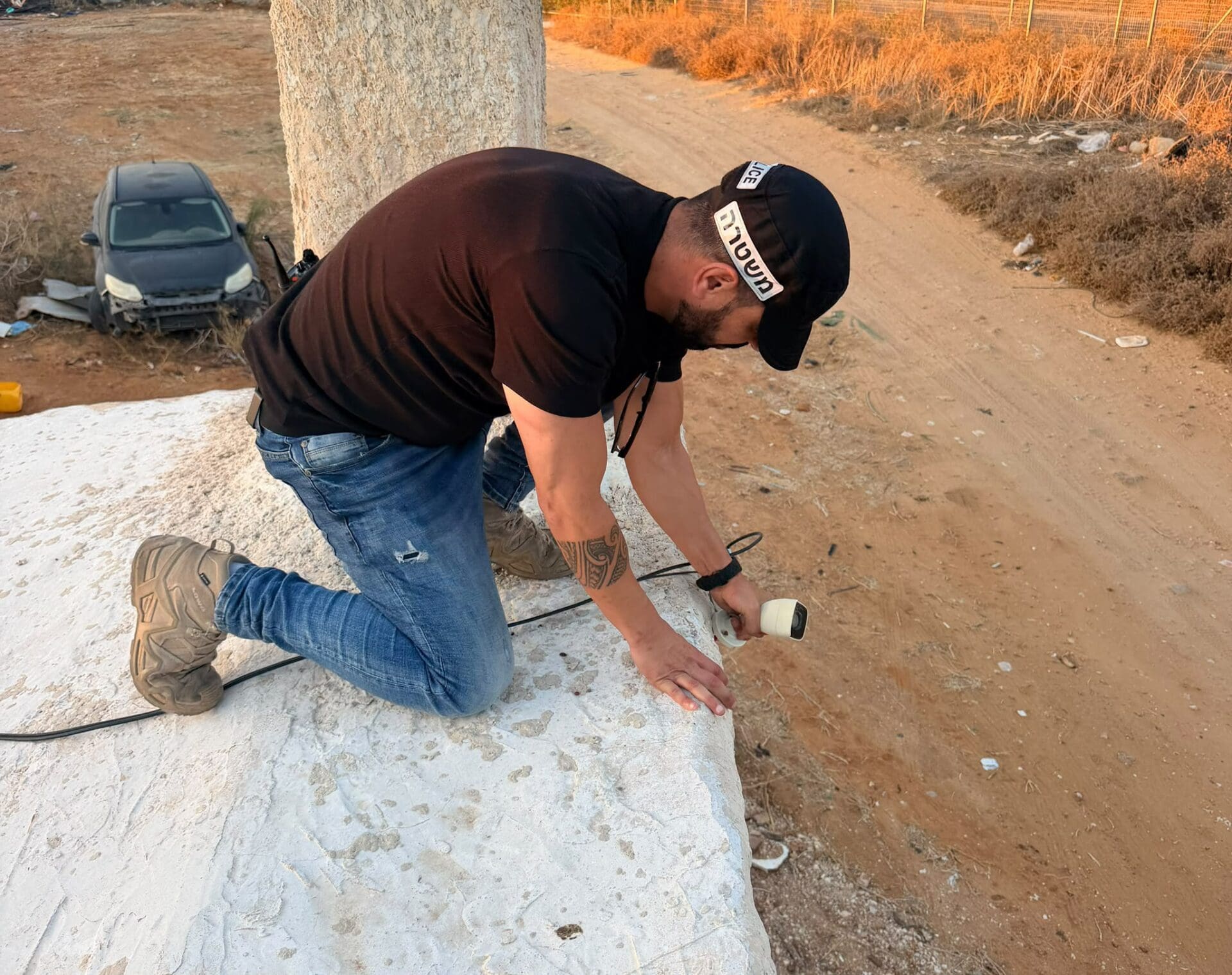 פעילות מבצעית בנהריה: תרופות מרשם, רכוש גנוב ומצלמות פליליות נתפסו 27/9/26 (צילום: דוברות המשטרה)