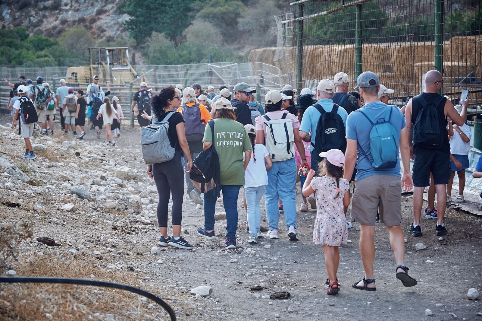 צעדת עין קדם בטירת כרמל (צילומים: שרון לייבל, עיריית טירת כרמל)