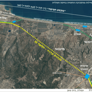 מינהור הרכבת - פינוי מלא של המסילות (צילום: "נציגי החברה והסביבה")