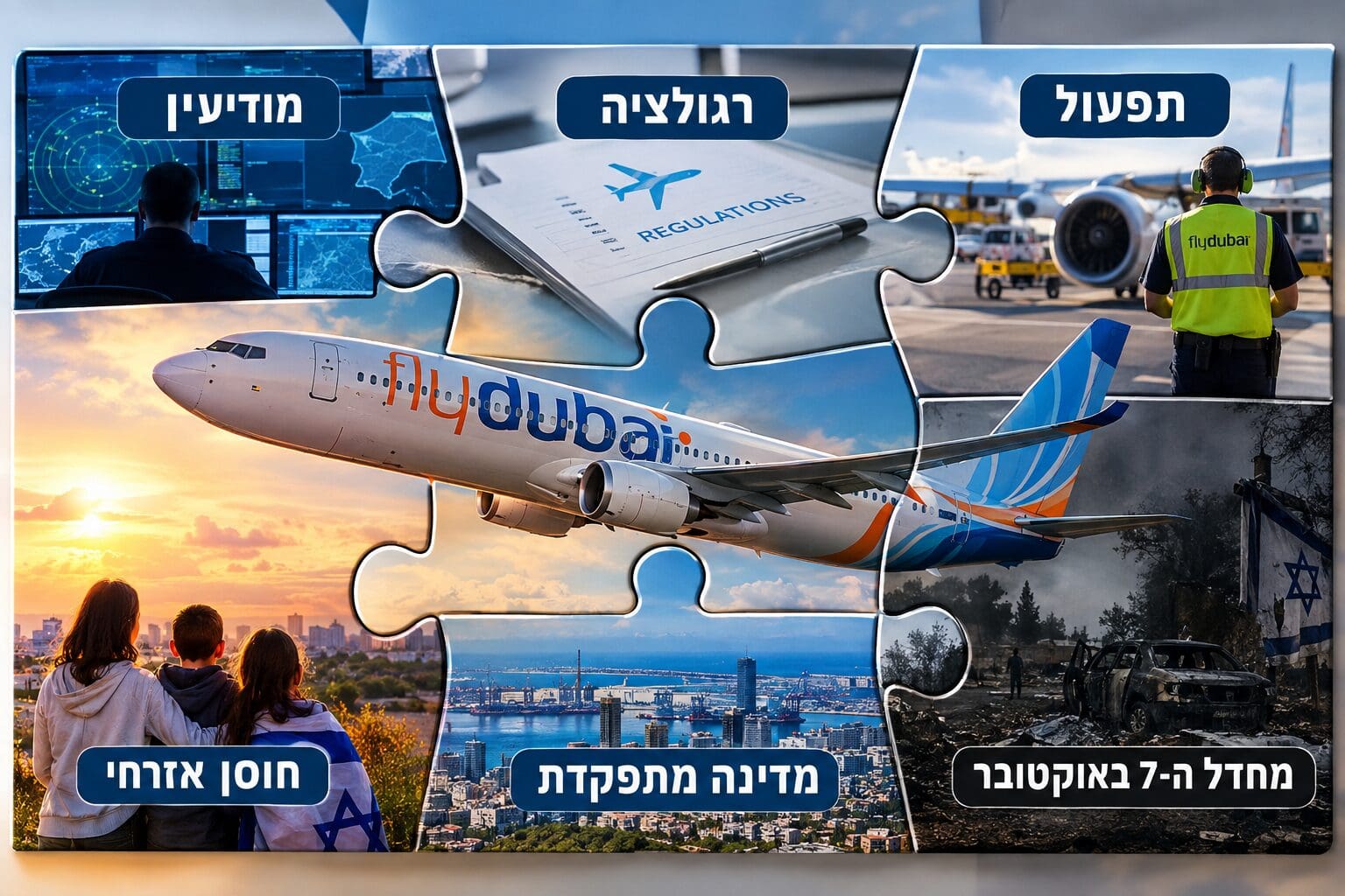 הכשל המערכתי מה-7 באוקטובר לטיסה מדובאי (AI)