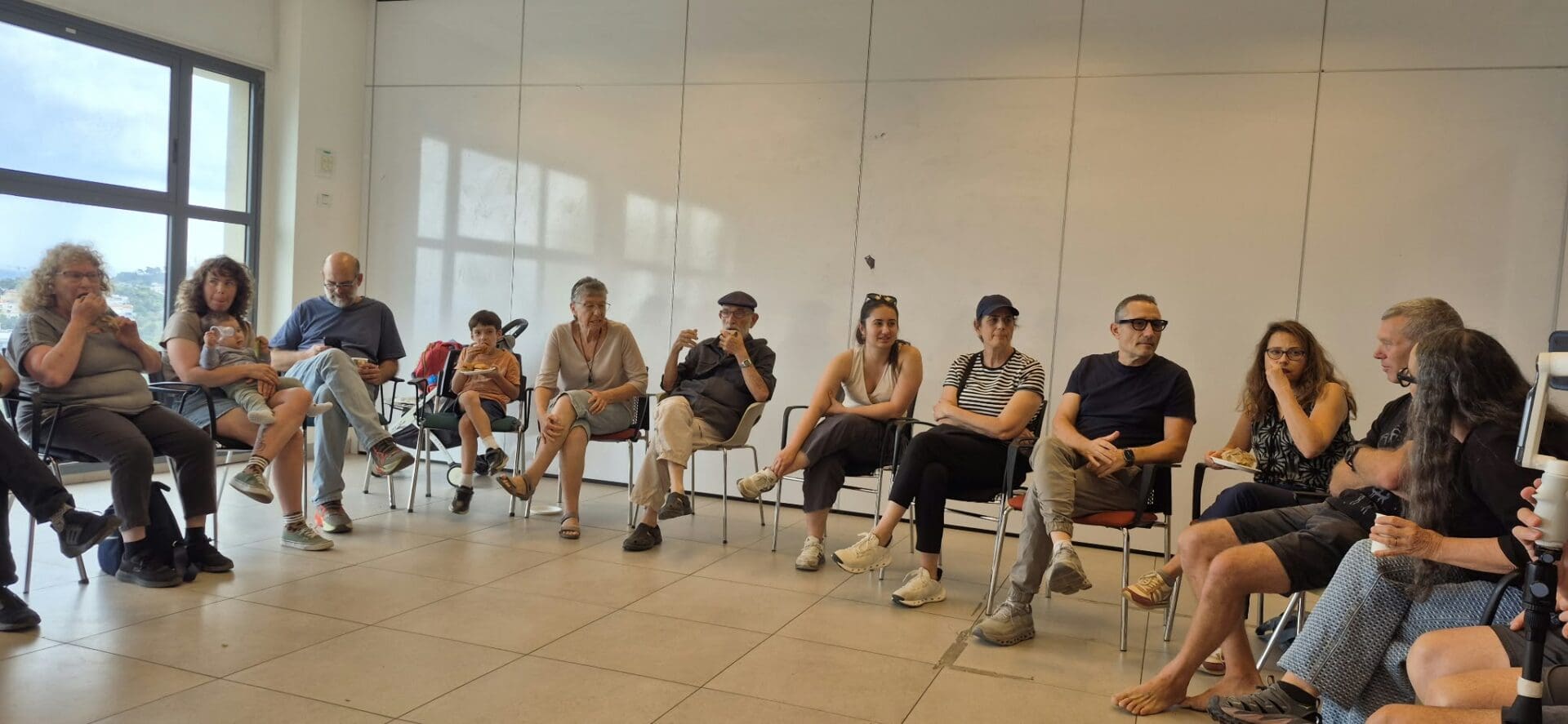 מפגש ילדי "שער הגולן" במרכז חדרים באחוזה (צילום: יהודית יחזקאל גלילי)