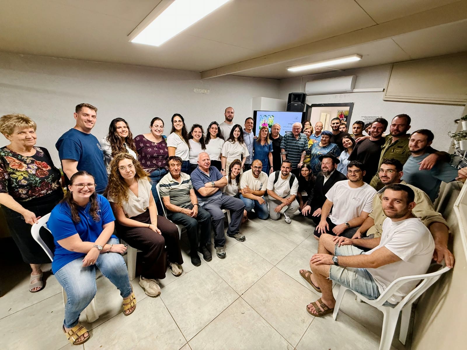 ערב זיכרון מרגש לסרן עמית חיות הי״ד במרכז החוסן בחיפה הנושא את שמו 5/10/26 (צילום: אבריימקה אייזנשטיין)