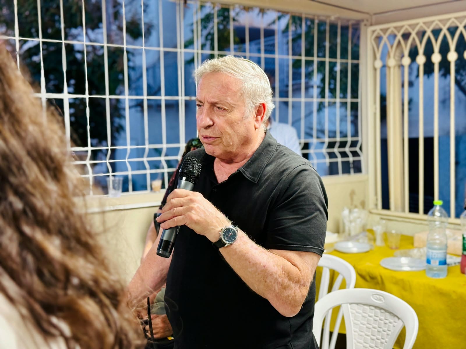 ערב זיכרון מרגש לסרן עמית חיות הי״ד במרכז החוסן בחיפה הנושא את שמו 5/10/26 (צילום: אבריימקה אייזנשטיין)