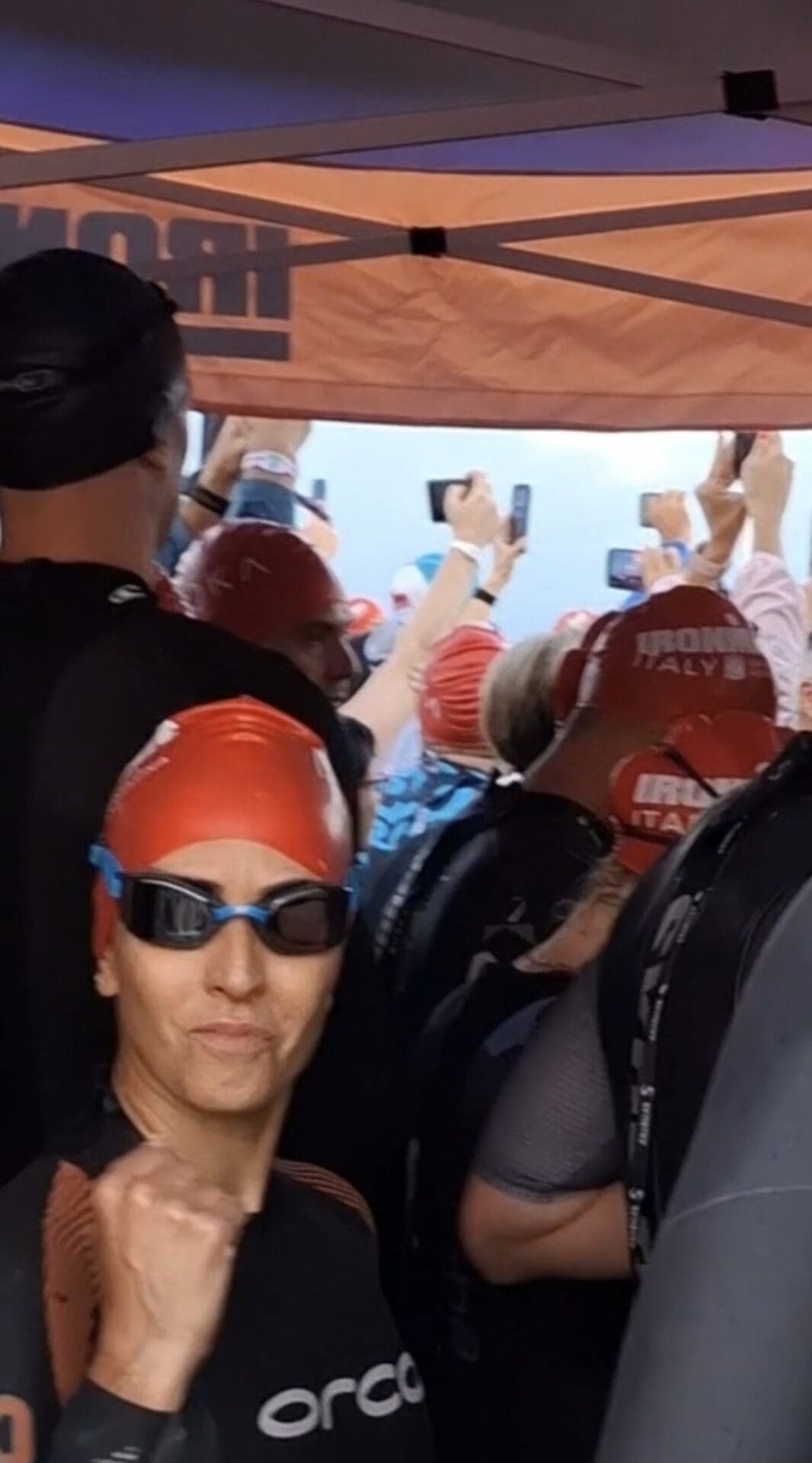 ד״ר הילה בק ממשפחה חיפאית השלימה תחרות איירונמן מלאה באיטליה 7/10/26 (צילום: אלבום פרטי)
