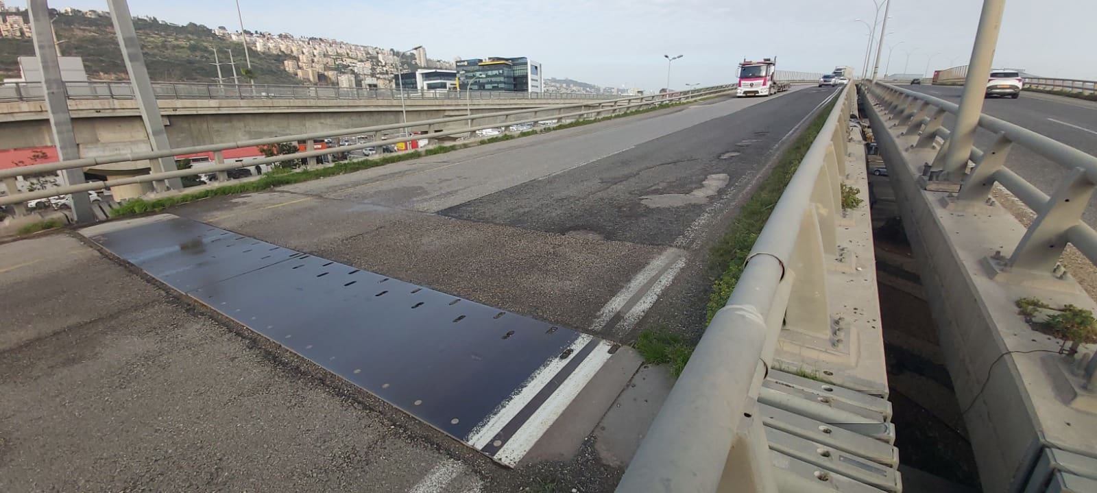 עבודות תחזוקה במחלף הקישון: שינויים בהסדרי התנועה למשך כחודש 8/10/26 (צילום: חברת יפה נוף)