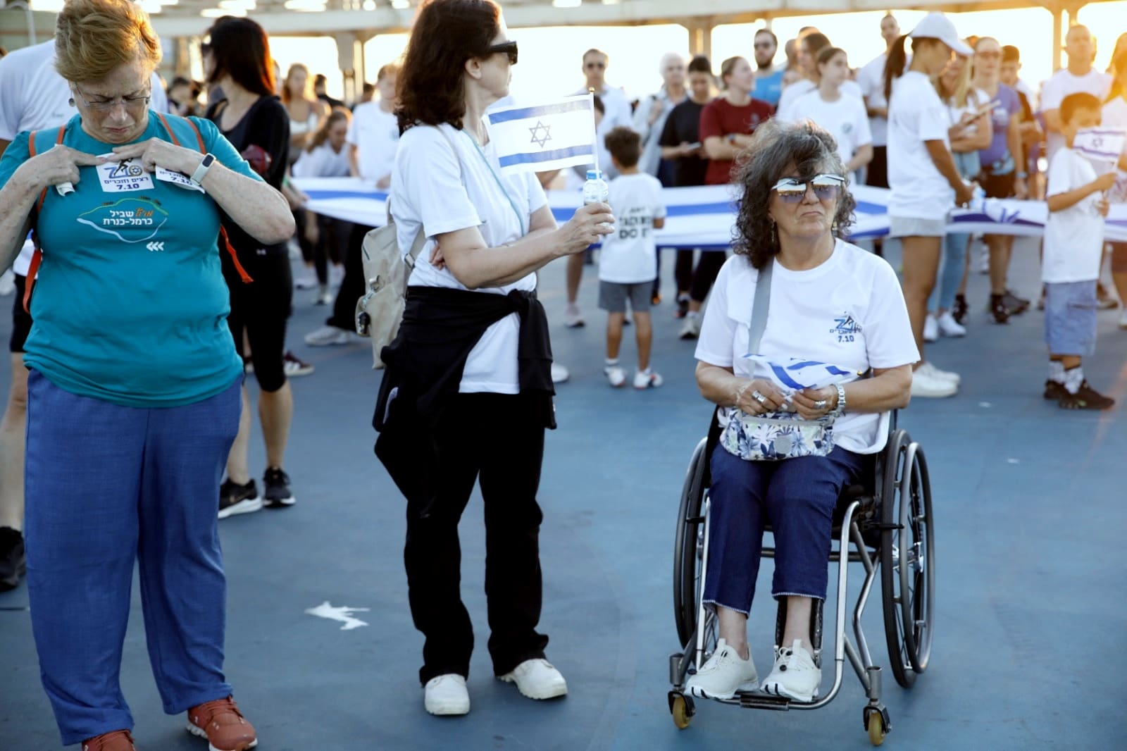 ביום של דמעות, זיכרון וגבורה: מאות רצו לציון שלוש שנים ל־7 באוקטובר (צילום: צרי אדמוני)
