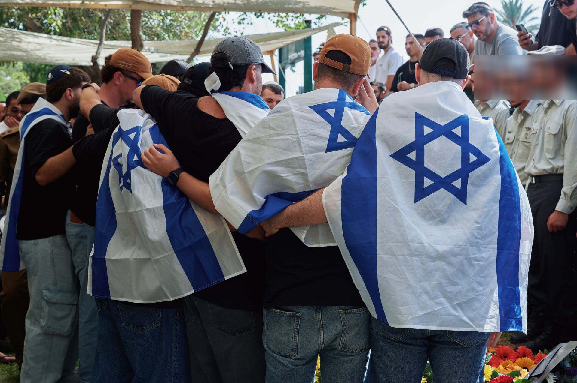 הלווייתו של סרן אליאב חיים צפלמוס אוקטובר 2026 (צילום: שרון לייבל)